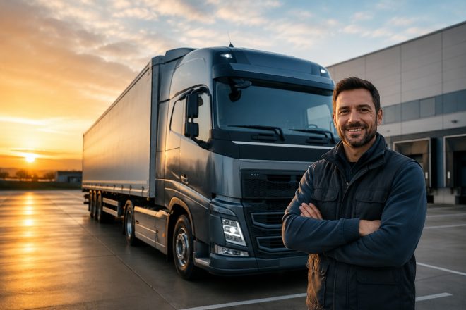 Camionero CE en Alemania