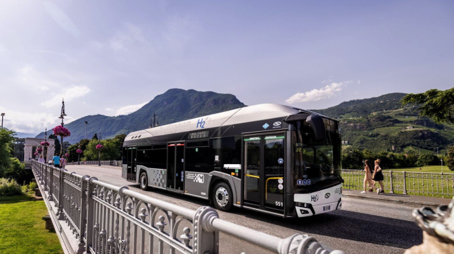 Conductor de autobús en Bolzano